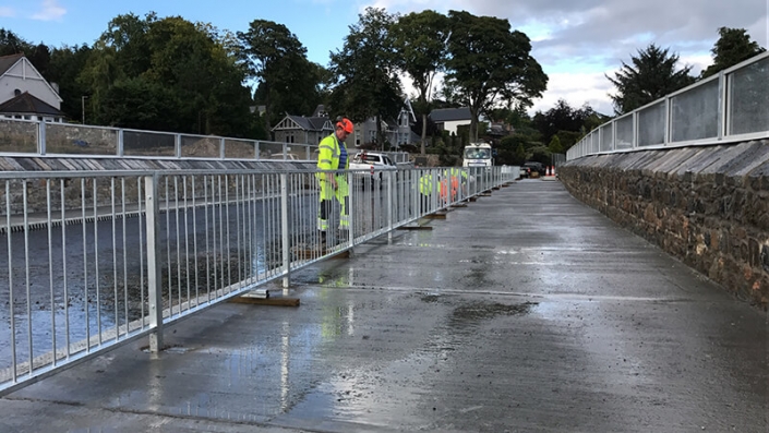 Pedestrian Guardrail Pedestrian Guardrail