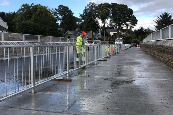 Pedestrian Guardrail Pedestrian Guardrail